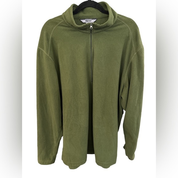 Gander Mountain Men’s Light Fleece Green 2XL Very Good‎ Condition - Picture 1 of 2